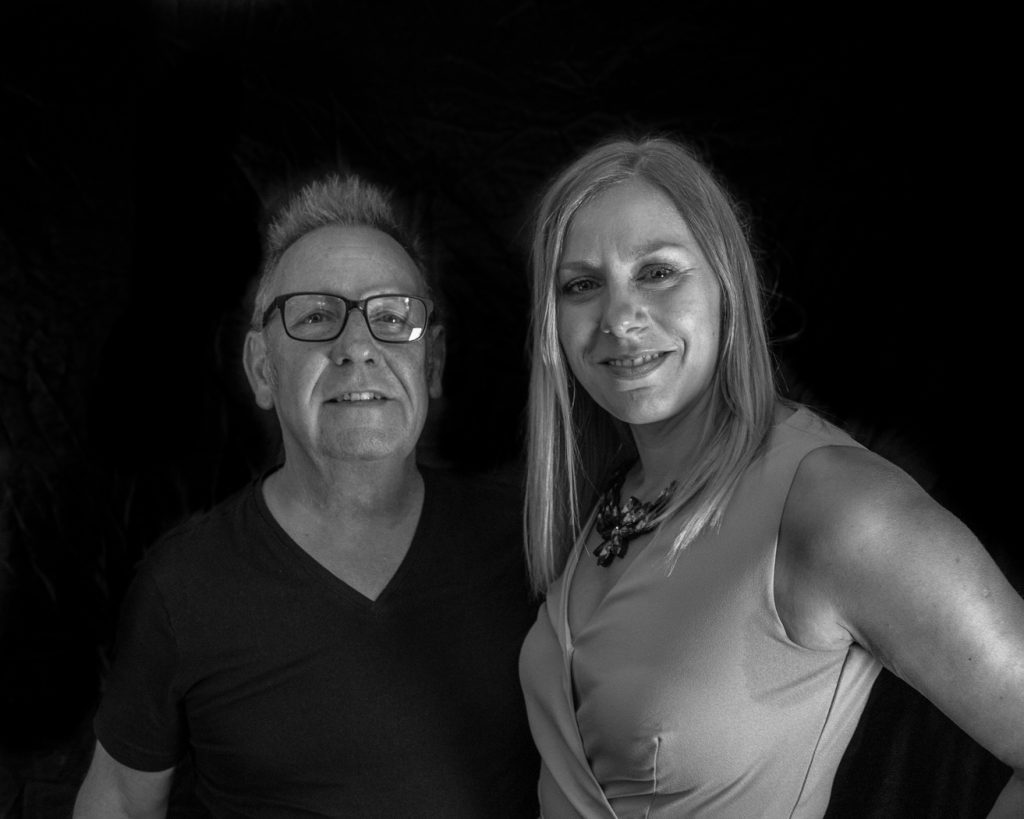 Rachel Raynor and Cary Baylis