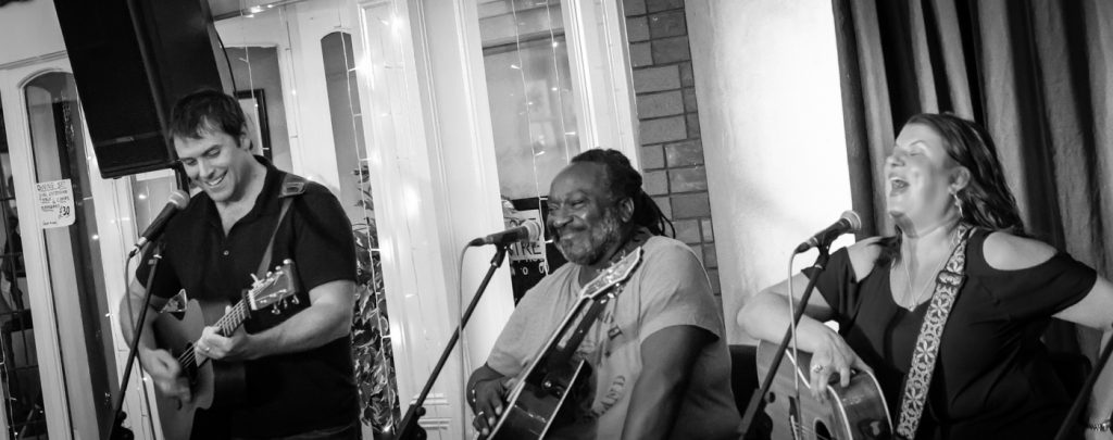 Julia Waldron, Steve Edwards and Lee Bardsley