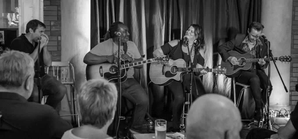 Julian Jones, Julia Waldron, Steve Edwards and Lee Bardsley