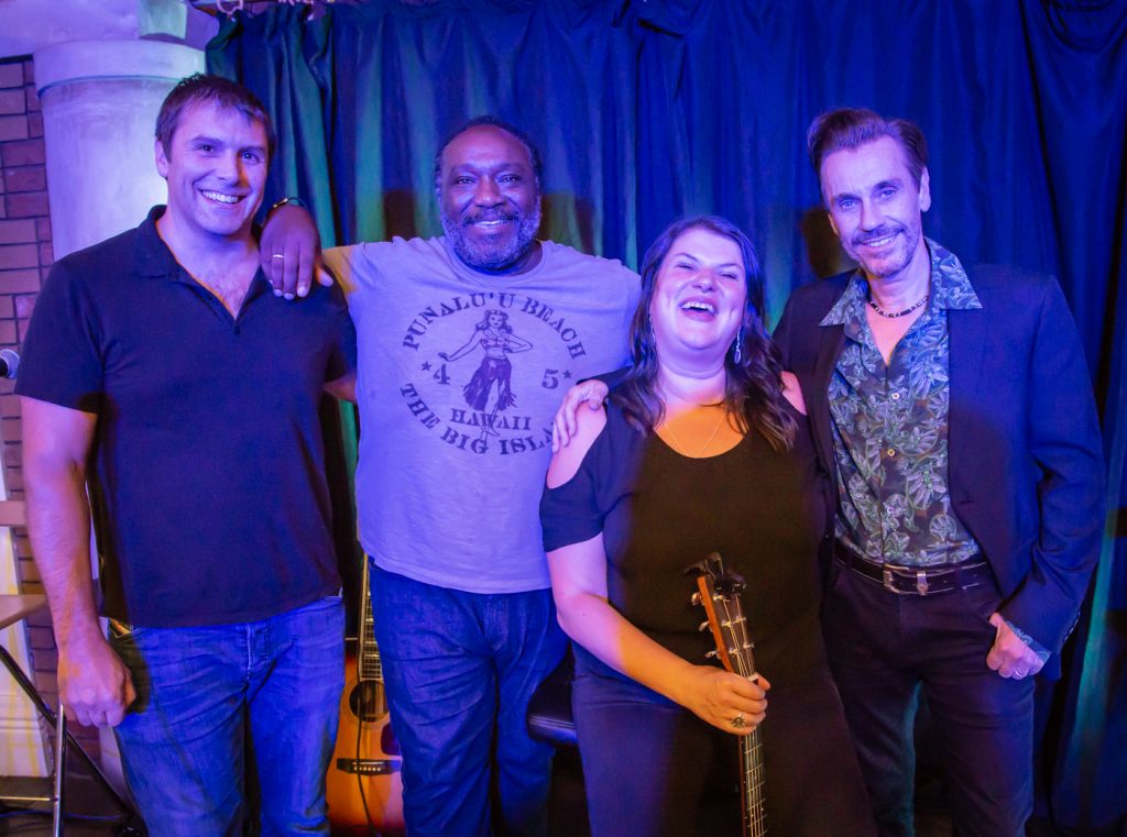 Julian Jones, Julia Waldron, Steve Edwards and Lee Bardsley